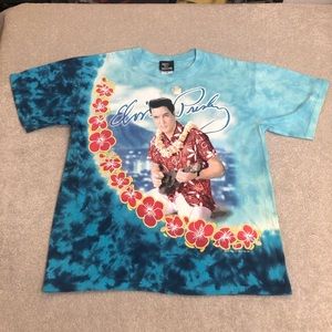 Elvis Presley Blue Hawaii Tie Dye Shirt - Direct From Graceland